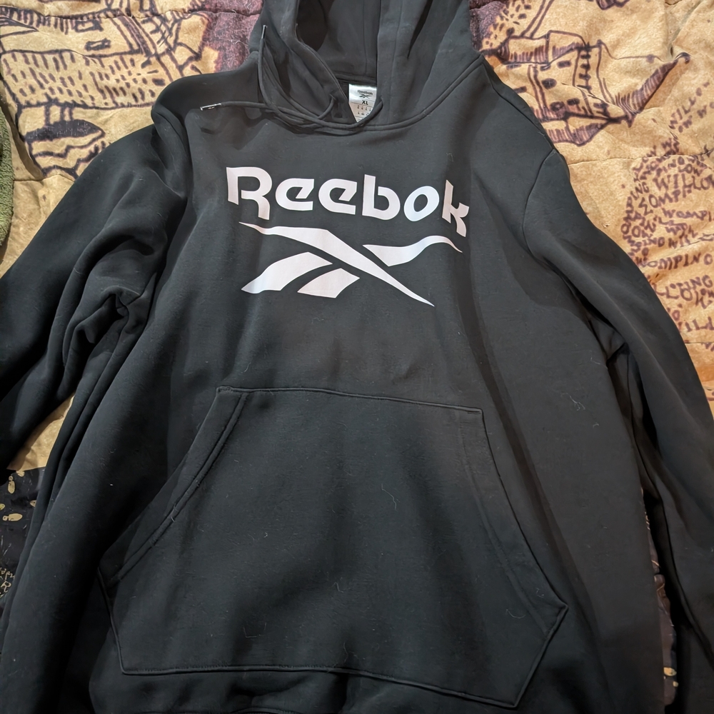 Reebok Classic Black Hoodie XL